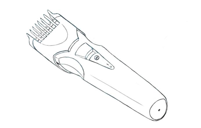 May 4, 2013 - A twisted perspective of this philips shaver. Need to work on that. Also, remnants of blue from the initial sketch due to layer incompetence.