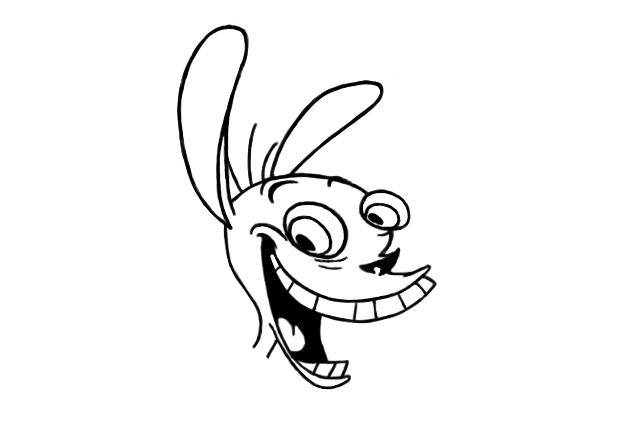 June 13, 2013 - Ren, of Ren and Stimpy fame. 'Stimpy, you eediot!!'